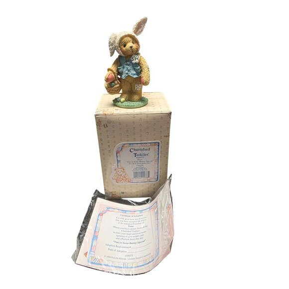 Cherished Teddies Peter 104973 You Are Some Bunny Special Figurine - Picture 3 of 9